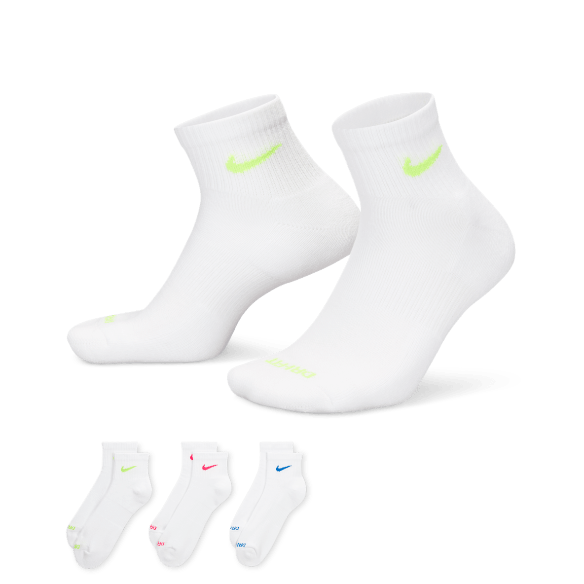 Nike Everyday Plus Cushioned Nike Everyday Plus Cushioned Training Ankle Socks (3 Pairs)