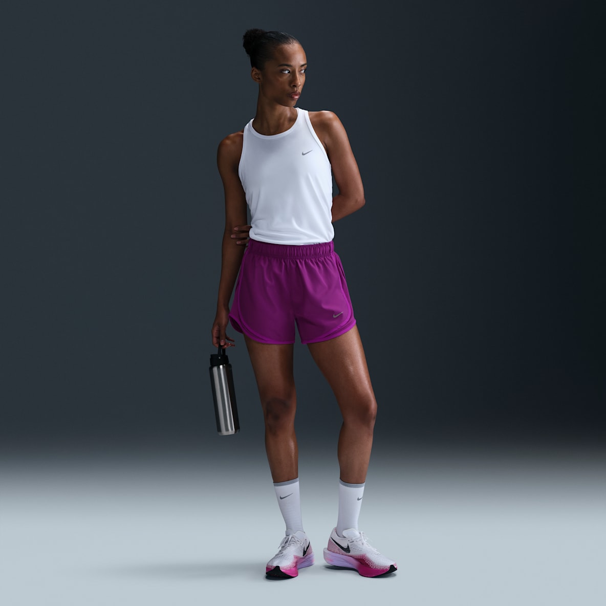 Nike Tempo Women's Dri-FIT Mid-Rise Brief-Lined Running Shorts