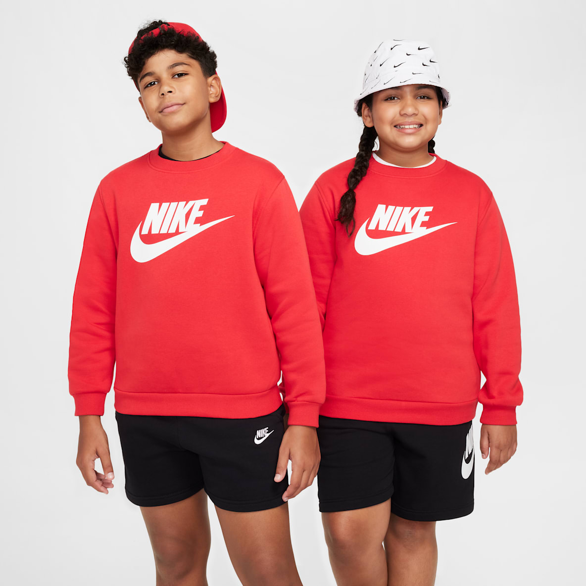 Nike Sportswear Club Fleece Nike Sportswear Club Fleece Big Kids' Sweatshirt (Extended Size)