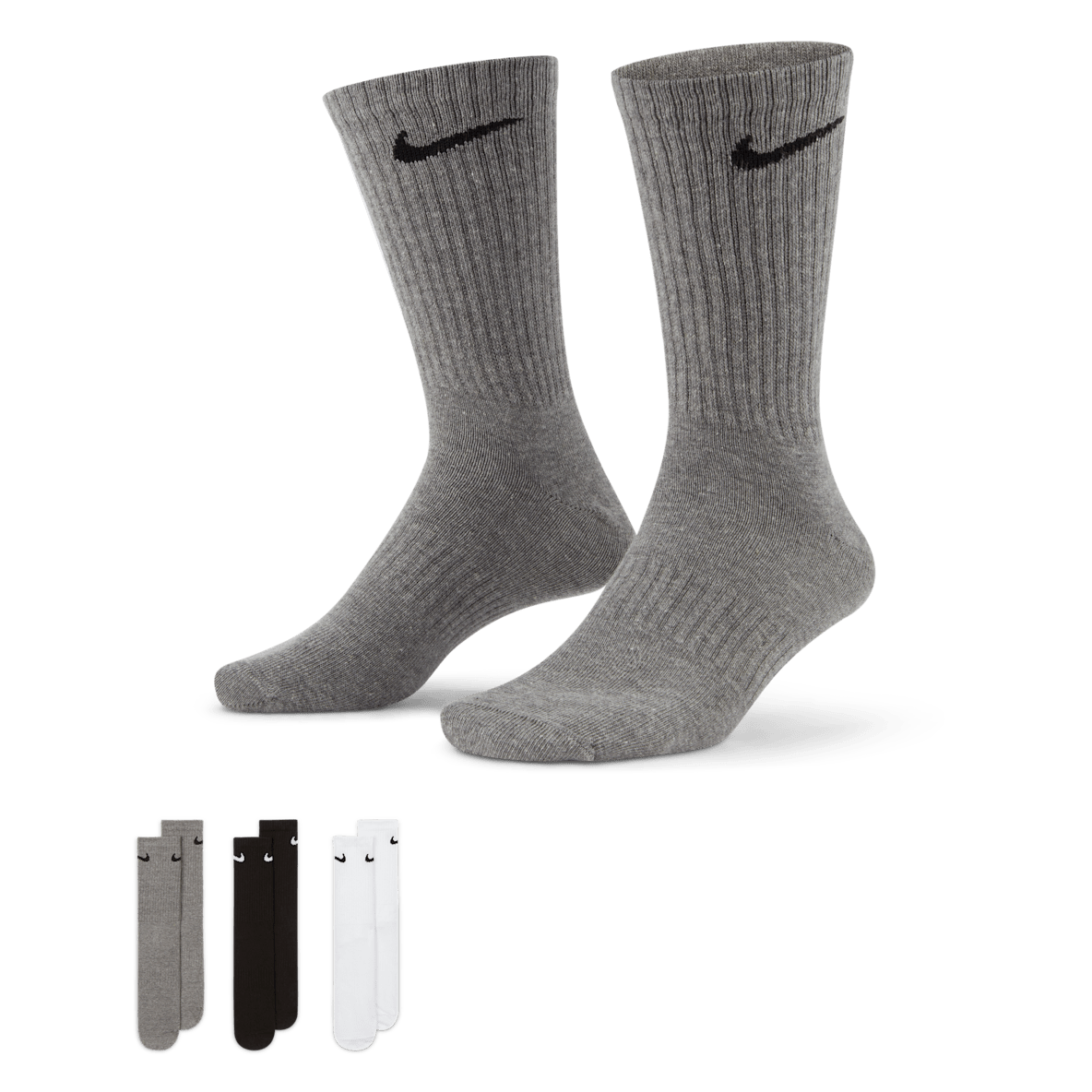 Nike Everyday Lightweight Nike Everyday Lightweight Crew trainingssokken (3 paar)