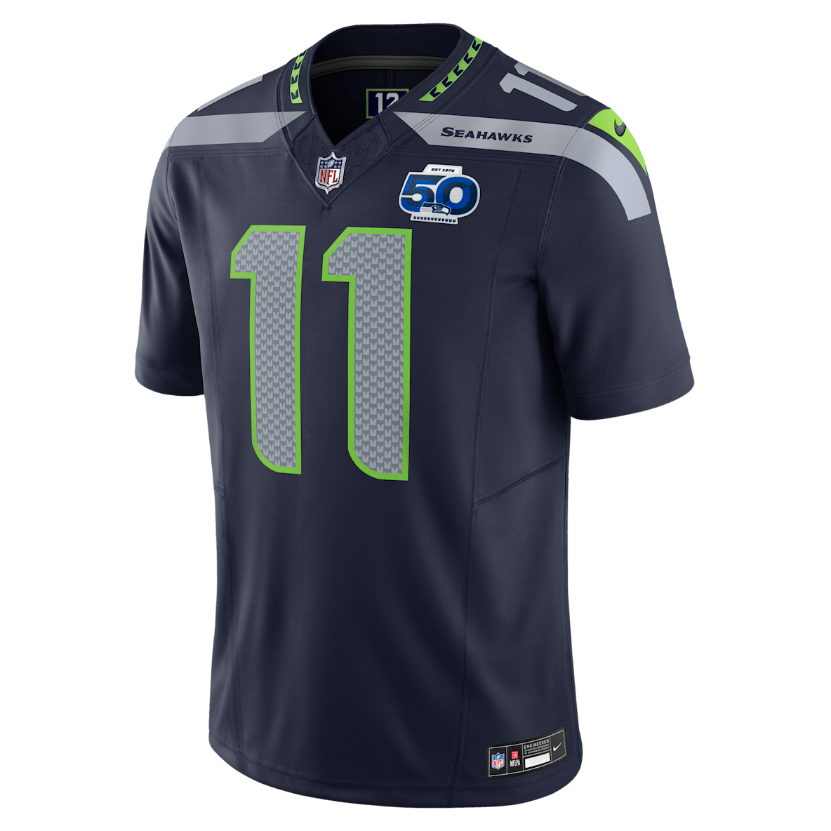 Jaxon Smith-Njigba Seattle Seahawks 50th Anniversary Jersey Nike Dri-FIT de la NFL Limited para hombre