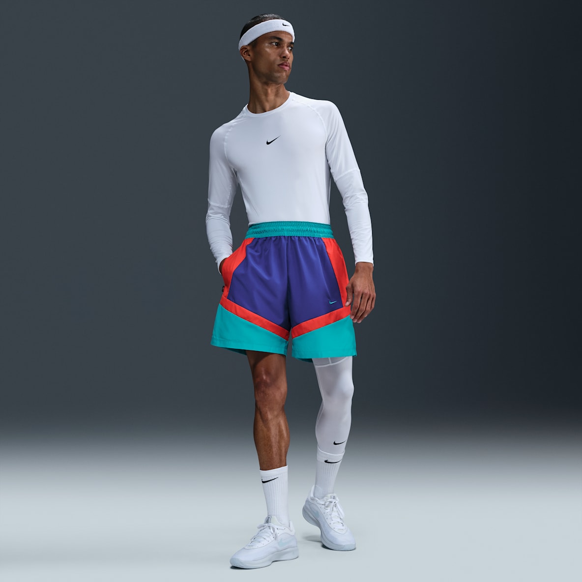 Nike Icon Nike Icon Shorts de básquetbol de tejido Woven de 15 cm para hombre