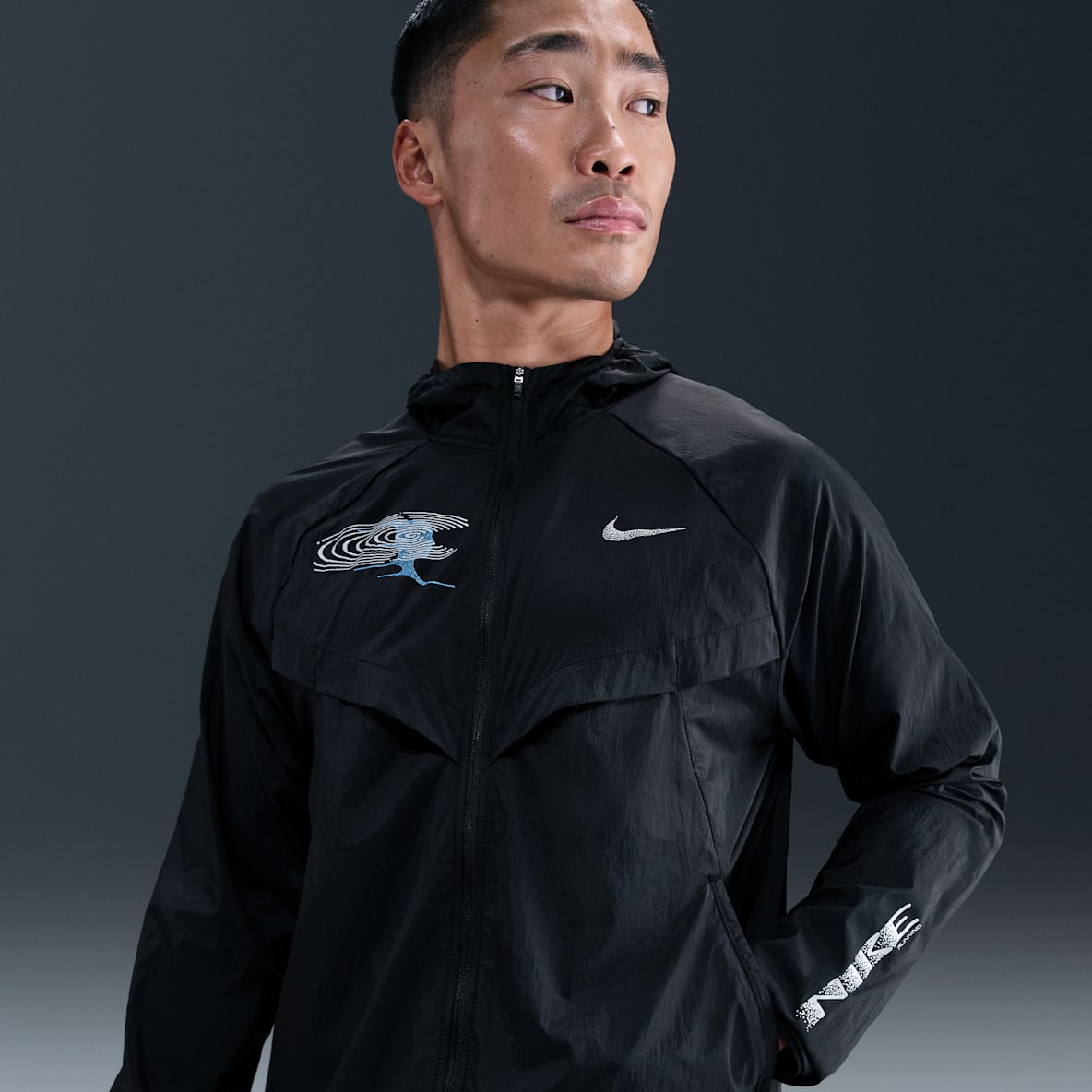 Nike Stride Nike Stride Giacca da running UV Repel – Uomo