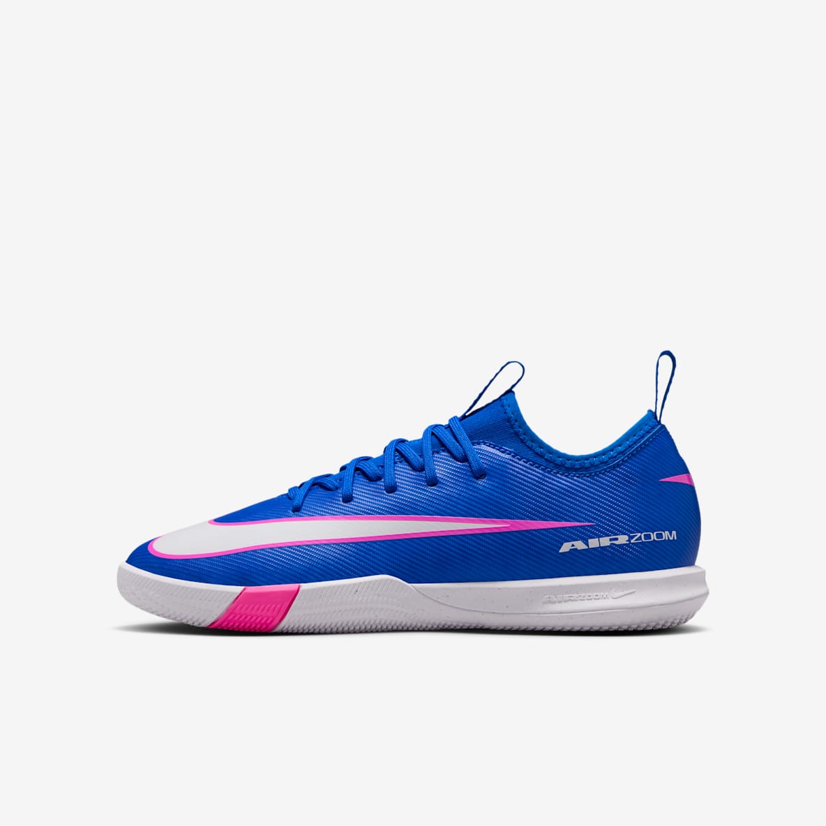 Nike Jr. Mercurial Vapor 16 Academy Tacos de fútbol para cancha cubierta de corte low para niños de preescolar y grandes