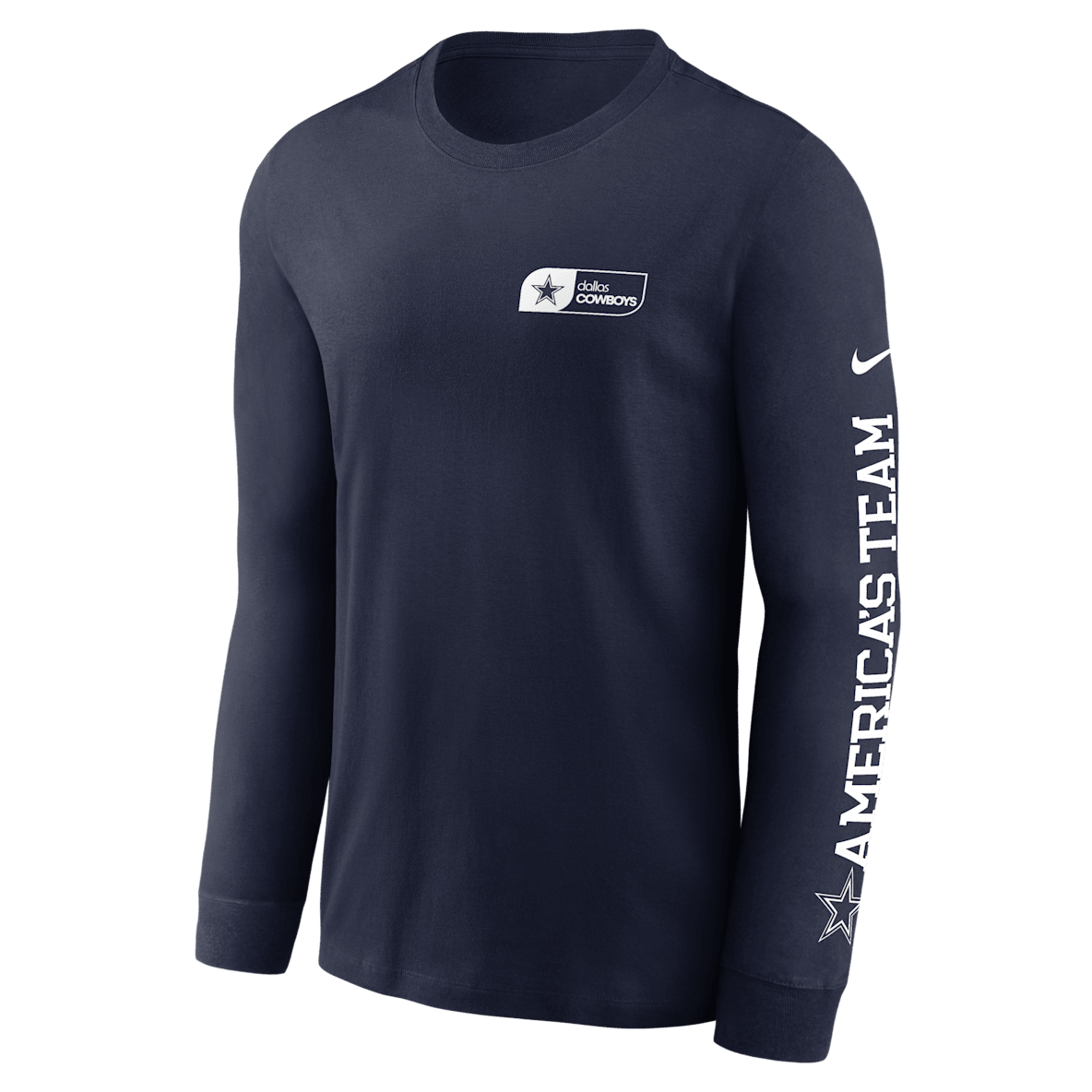 Dallas Cowboys America's Team Essential Men's Nike NFL Long-Sleeve T-Shirt