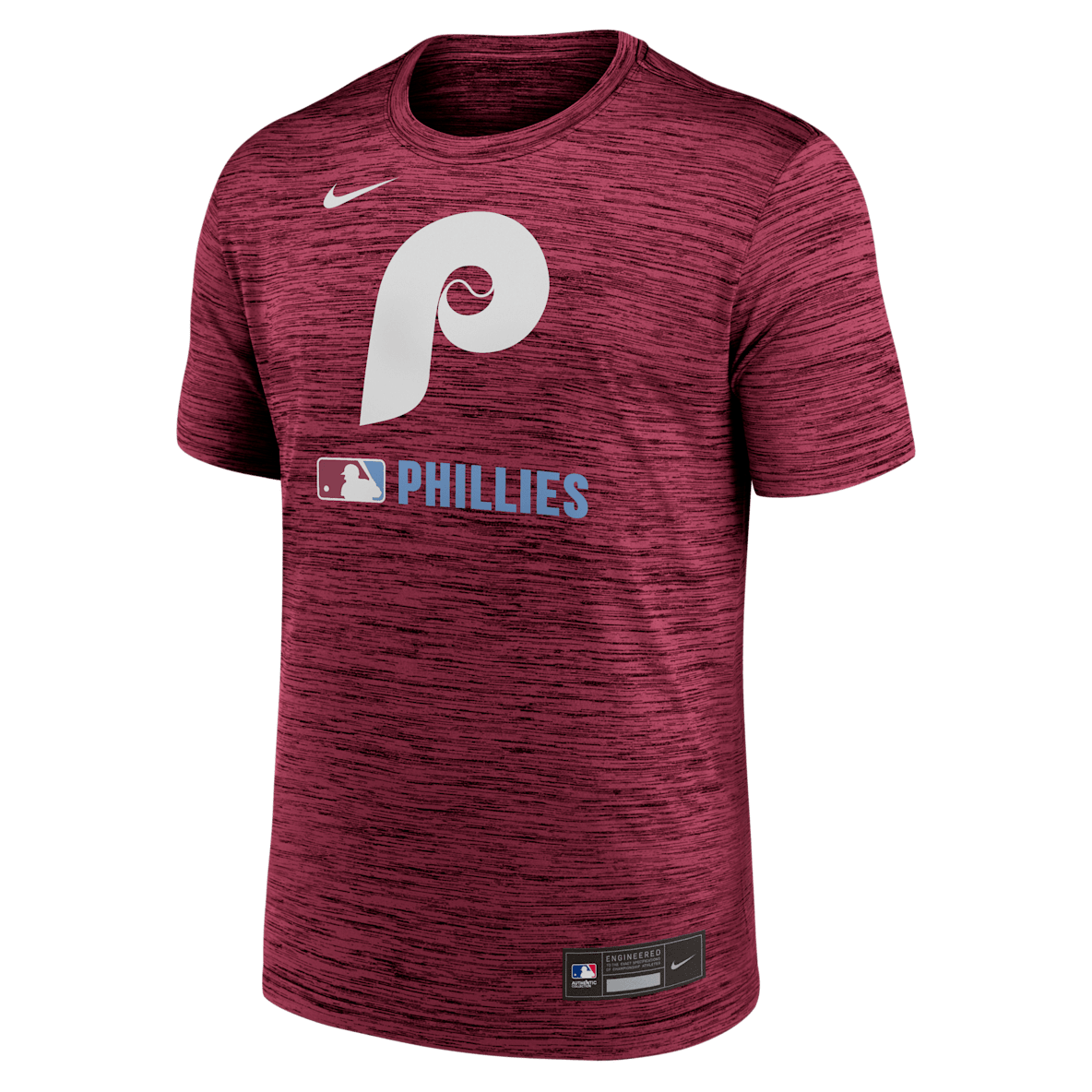 Philadelphia Phillies Authentic Collection Velocity Philadelphia Phillies Authentic Collection Velocity Men's Nike Dri-FIT MLB T-Shirt