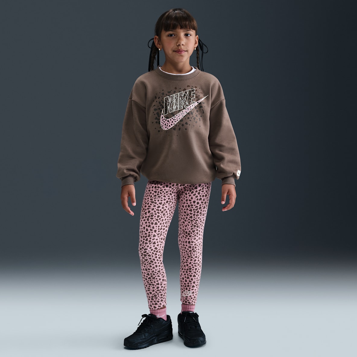 Nike Wild Warmth Nike Wild Warmth Ensemble haut ras-du-cou et legging pour enfant