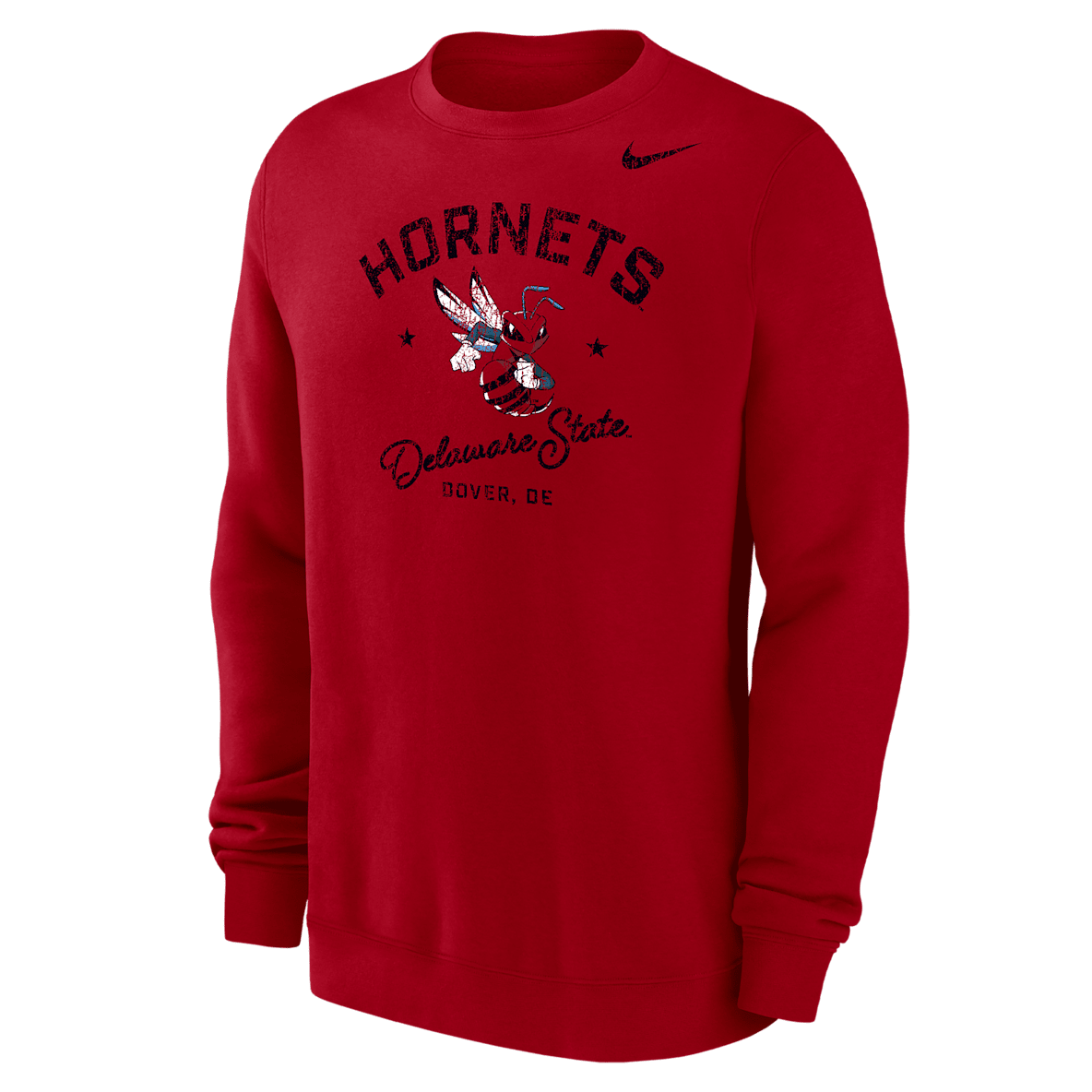 Nike Club Fleece College (Delaware State University) Nike Club Fleece College (Delaware State University) Men’s Crew-Neck Sweatshirt
