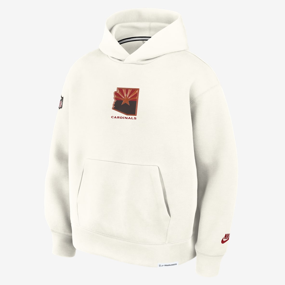 Arizona Cardinals Rivalries Collection Oversized Tech Fleece Men's Nike NFL Pullover Hoodie