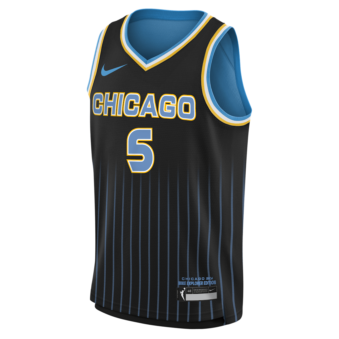 Angel Reese Chicago Sky 2024 Explorer Edition Angel Reese Chicago Sky 2024 Explorer Edition Big Kids' Nike Dri-FIT WNBA Swingman Jersey