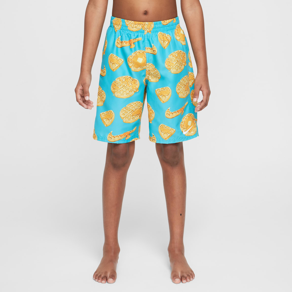 Nike Swim Breaker Nike Swim Breaker Big Kids' (Boys') 7" Brief-Lined Volley Shorts