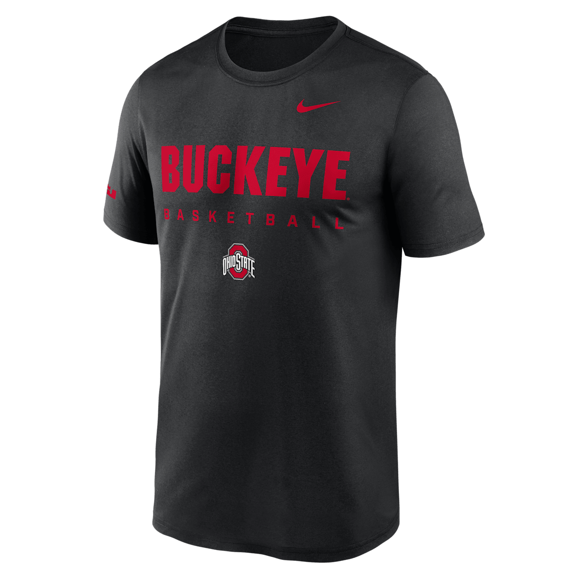Ohio State Courtside Basketball Legend Ohio State Courtside Basketball Legend Men's Nike Dri-FIT College T-Shirt