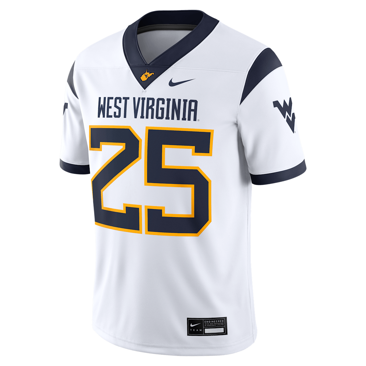 West Virginia West Virginia Men’s Nike Dri-FIT College Game Jersey