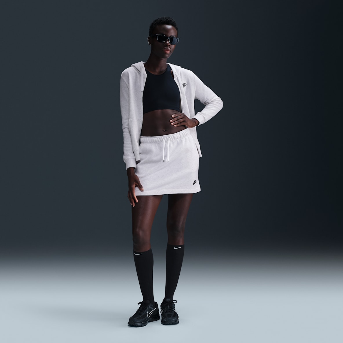 Nike Sportswear Club Fleece Nike Sportswear Club Fleece Women's Mid-Rise Skirt