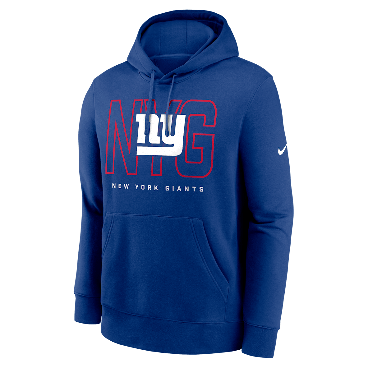 New York Giants Busted Play Club Men's Nike NFL Pullover Hoodie