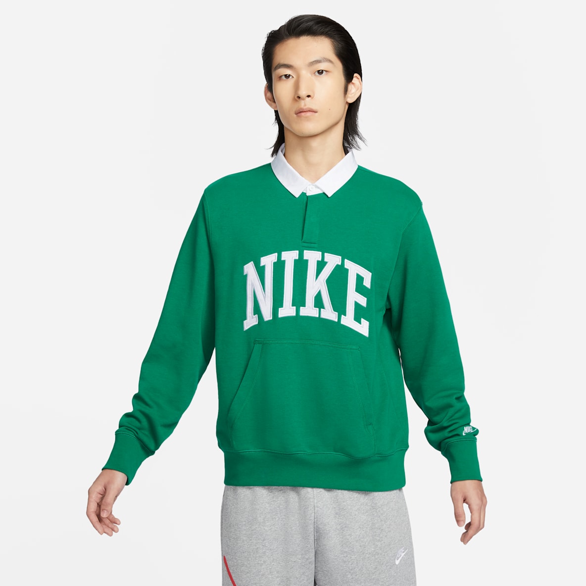 Nike Club Fleece Nike Club Fleece Men's Long-Sleeve Fleece Polo