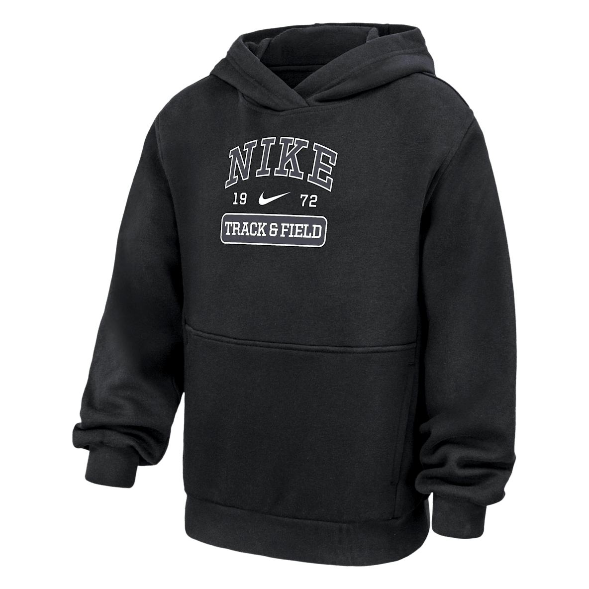Nike Club Fleece Sudadera de atletismo con gorro sin cierre para niños talla grande