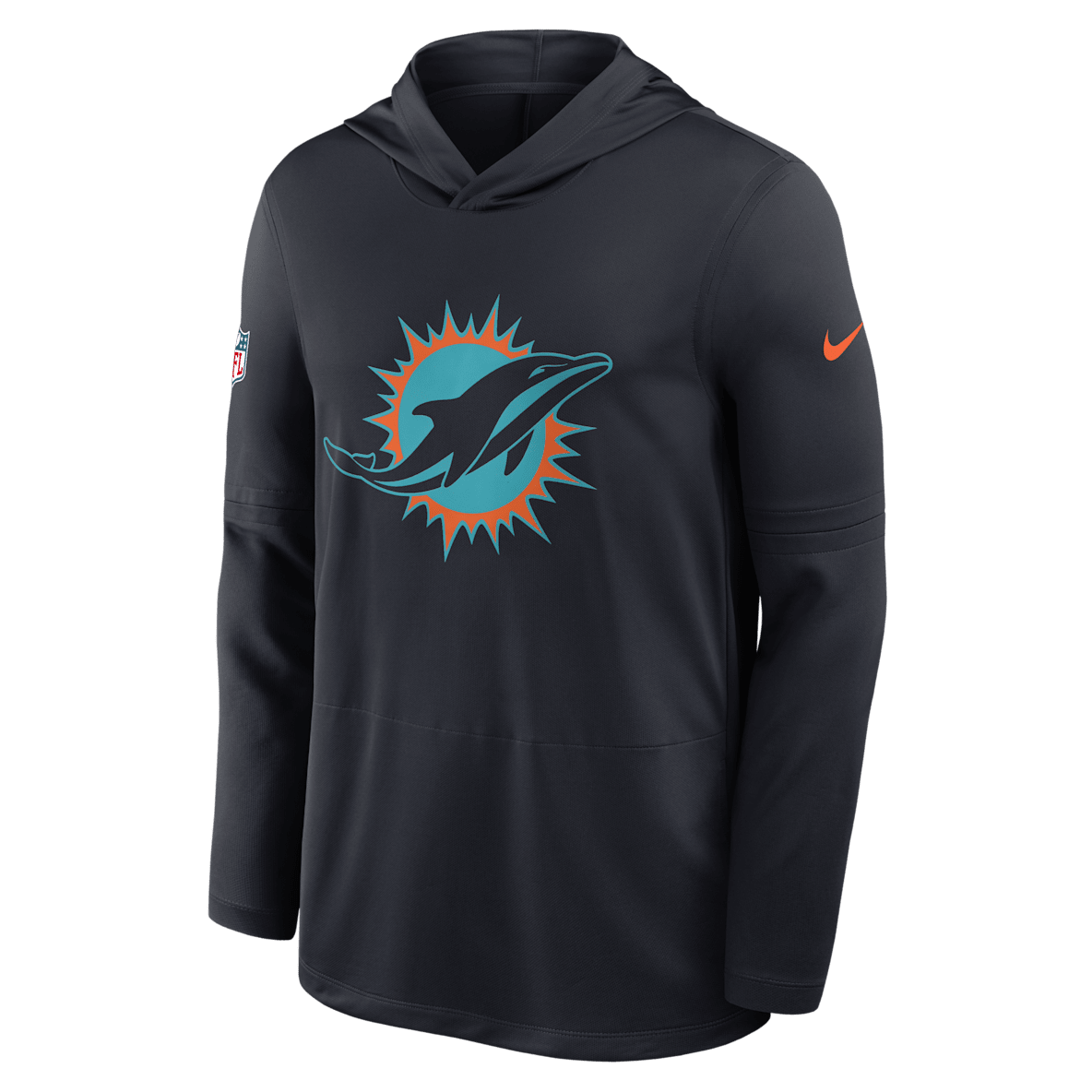 Miami Dolphins Rivalries Collection Sideline Miami Dolphins Rivalries Collection Sideline Men's Nike Dri-FIT NFL Long-Sleeve Hooded Top