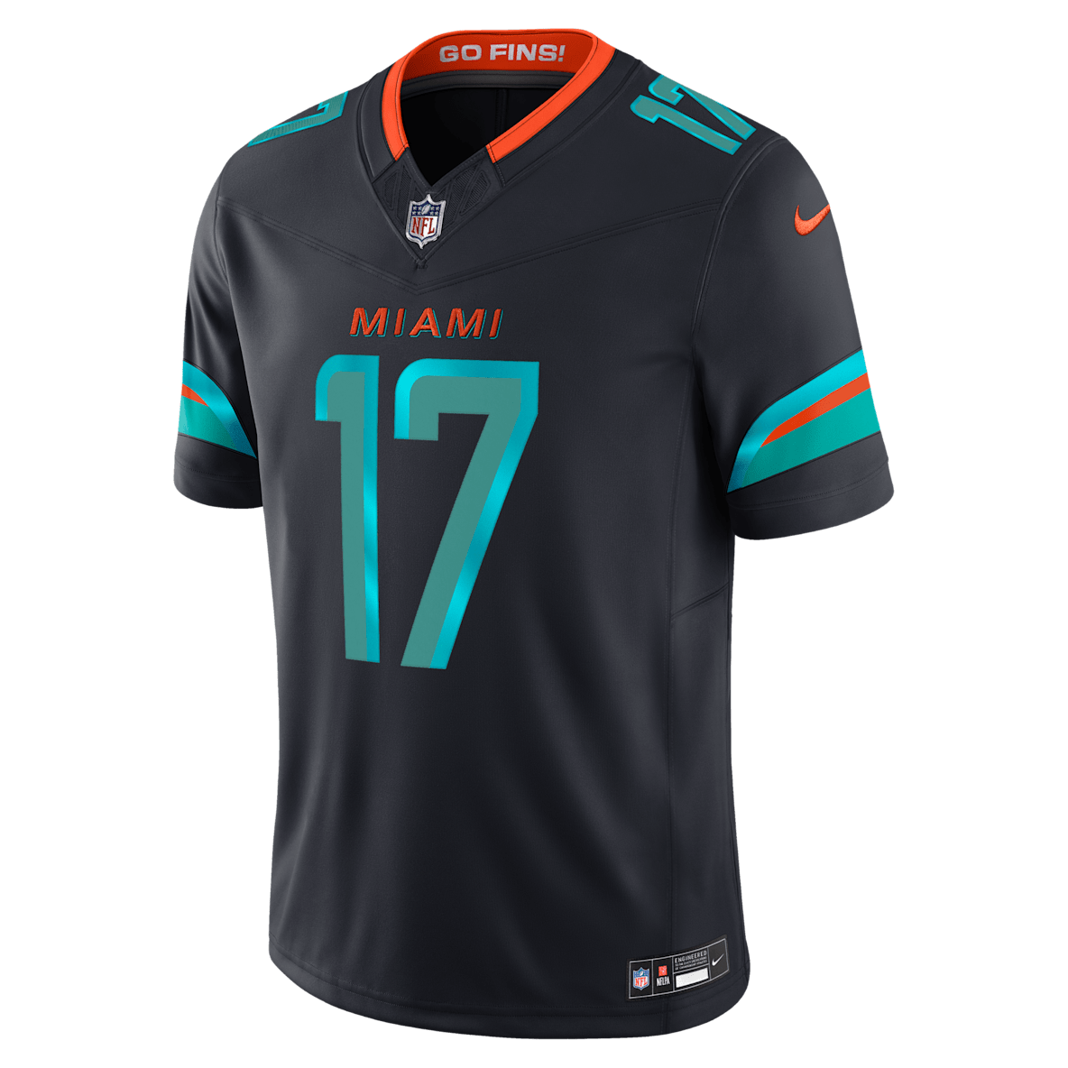 Jaylen Waddle Miami Dolphins Rivalries Collection Jaylen Waddle Miami Dolphins Rivalries Collection Men's Nike Dri-FIT NFL Limited Jersey