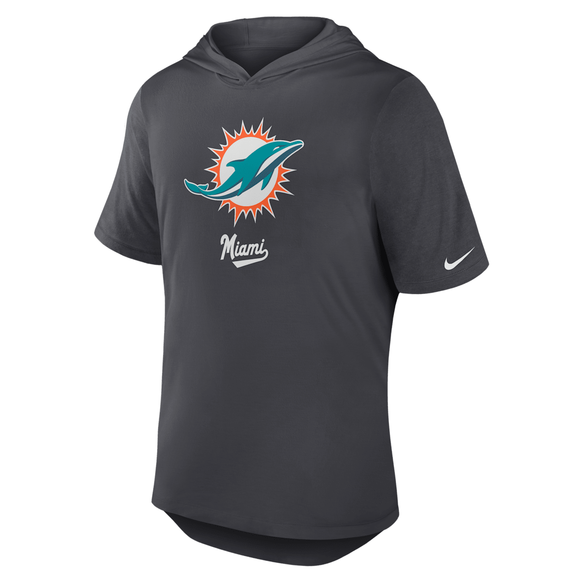 Miami Dolphins Miami Dolphins Men's Nike Dri-FIT NFL Hooded T-Shirt