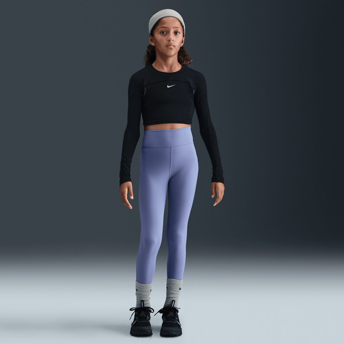 Nike One Nike One Older Kids' (Girls') Dri-FIT High-Waisted Leggings