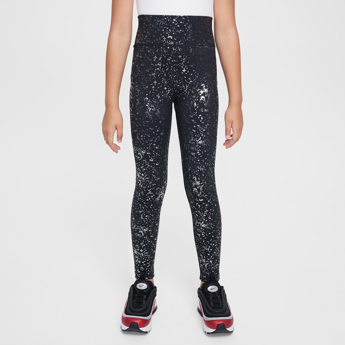 Nike One Nike One Older Kids' (Girls') Dri-FIT High-Waisted Leggings