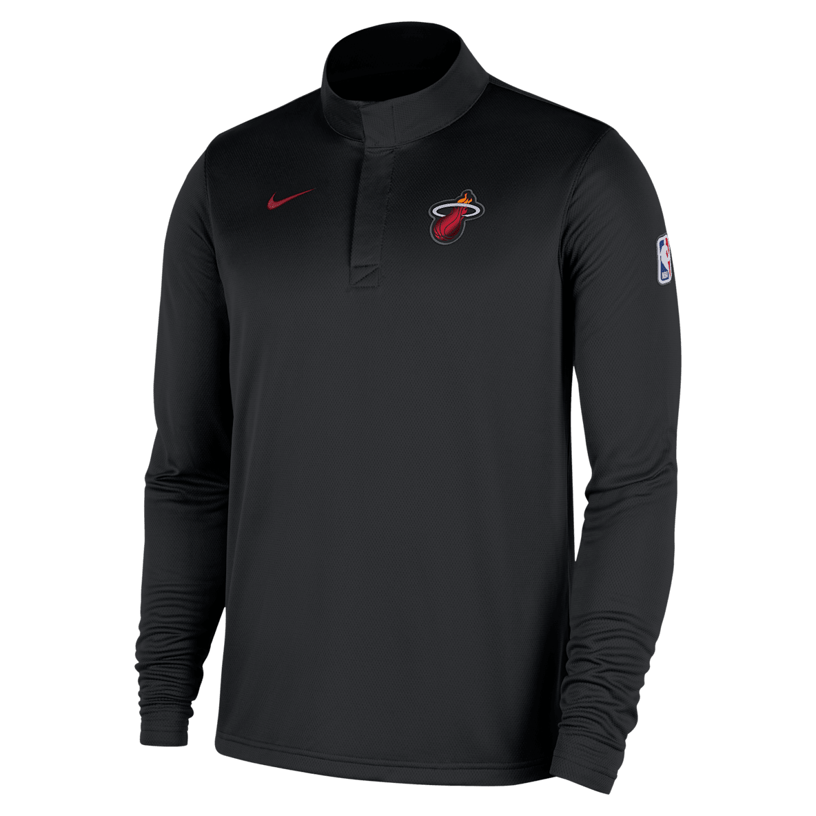 Miami Heat Miami Heat Men's Nike Dri-FIT NBA 1/4-Zip Long-Sleeve Top