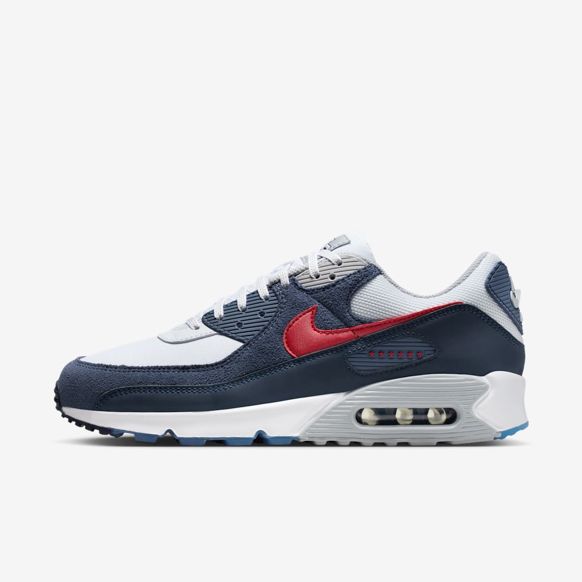 New England Patriots Air Max 90 New England Patriots Air Max 90 Men's Nike Shoes