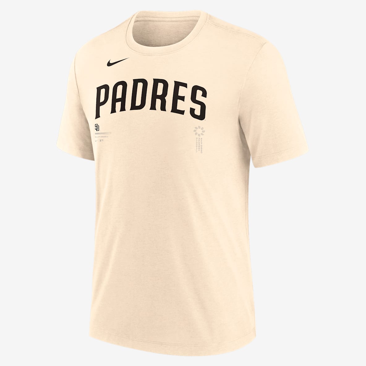 San Diego Padres Wordmark Men's Nike MLB T-Shirt