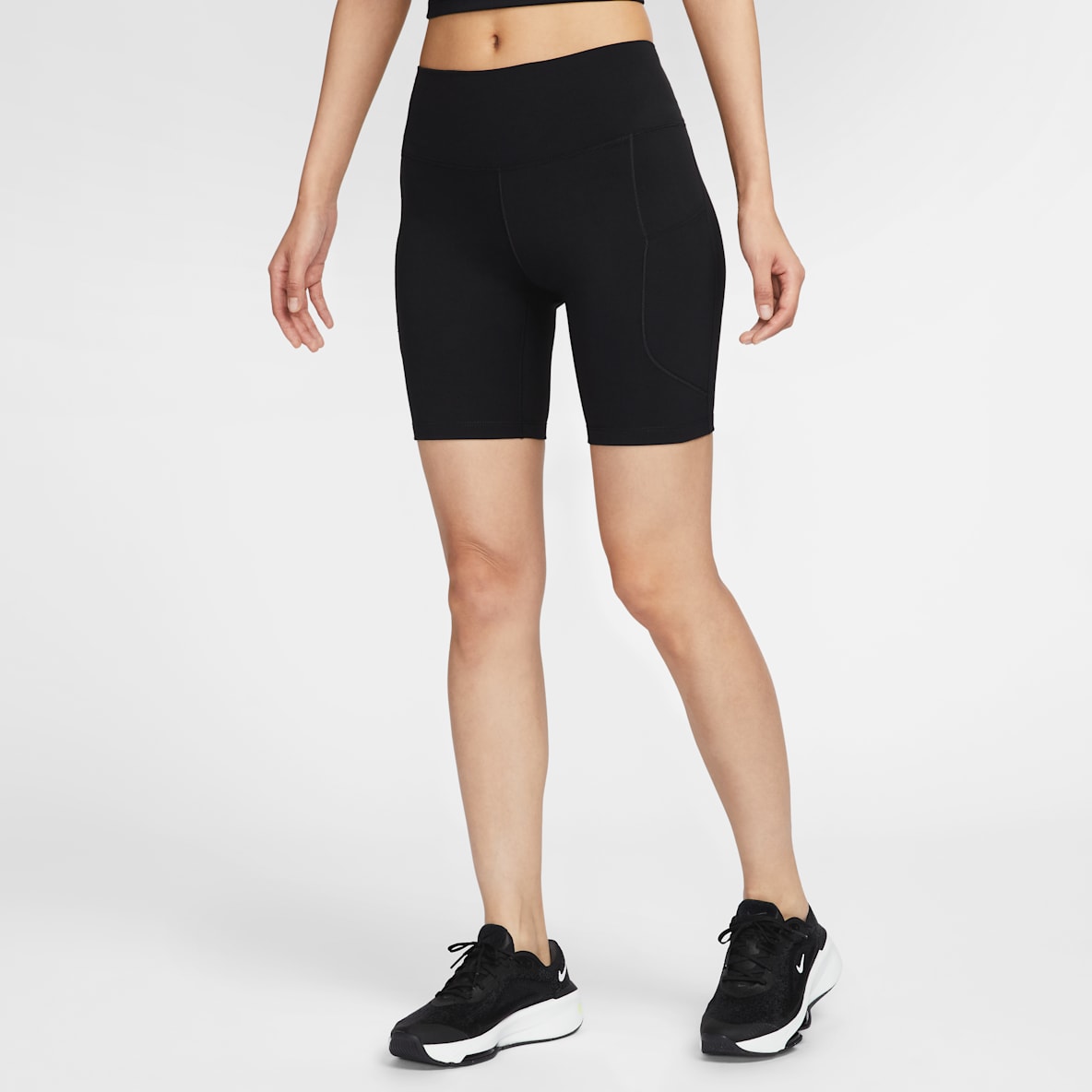 Nike One Nike One Women's High-Waisted 20.5cm (approx.) Biker Shorts with Pockets