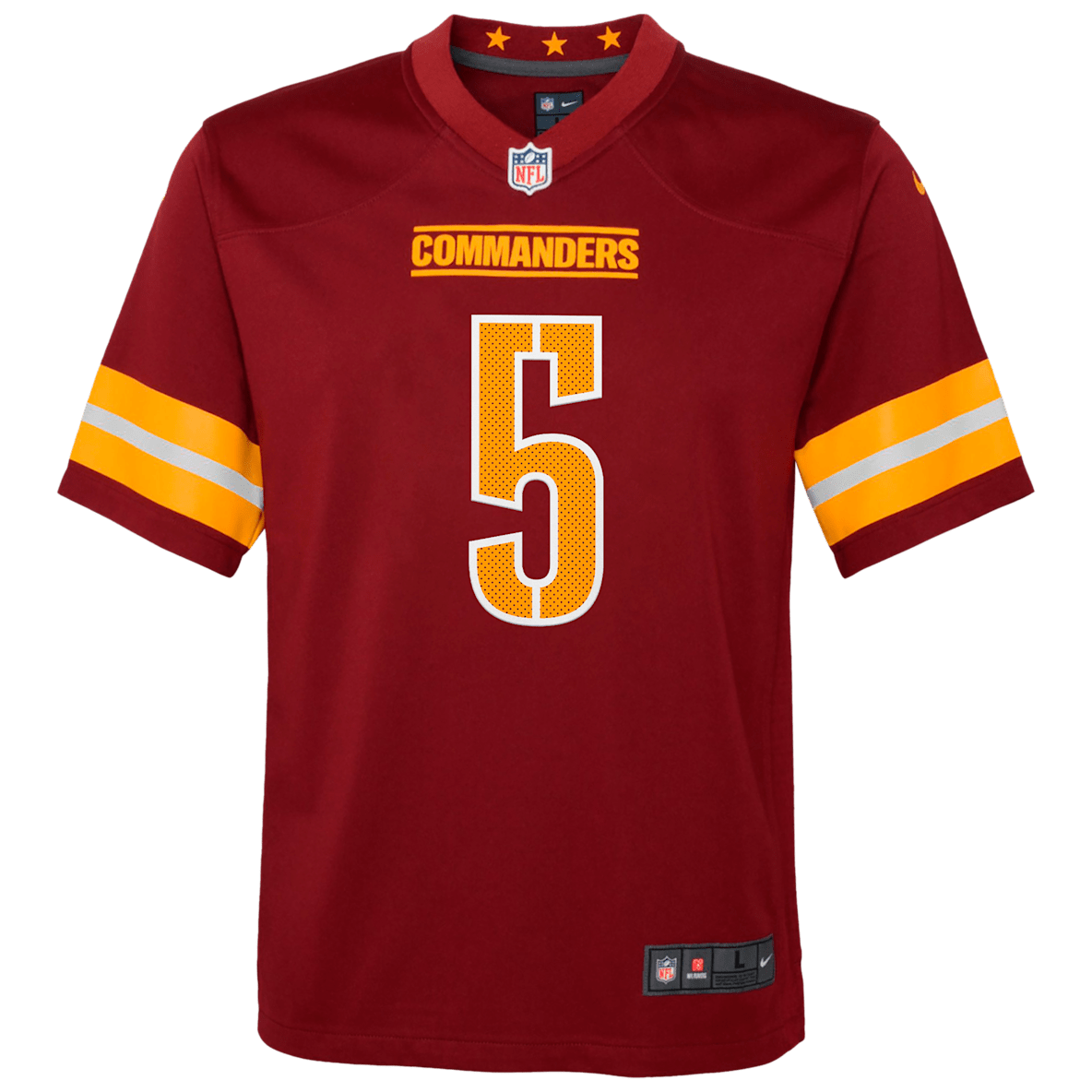 Jayden Daniels Washington Commanders Big Kids' Nike NFL Game Jersey