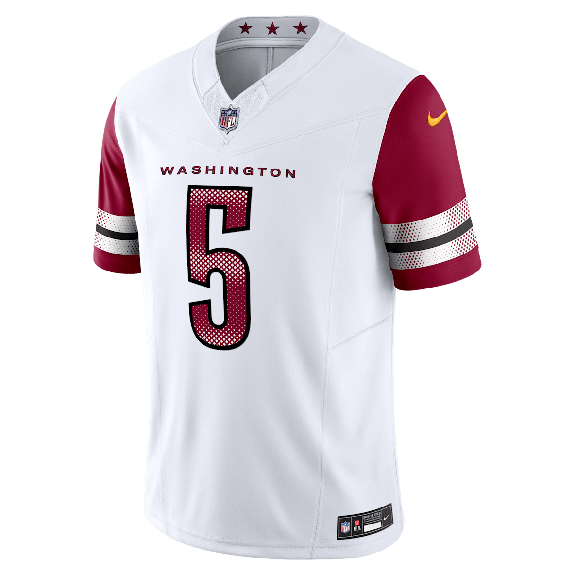 Jayden Daniels Washington Commanders Jayden Daniels Washington Commanders Men's Nike Dri-FIT NFL Limited Jersey