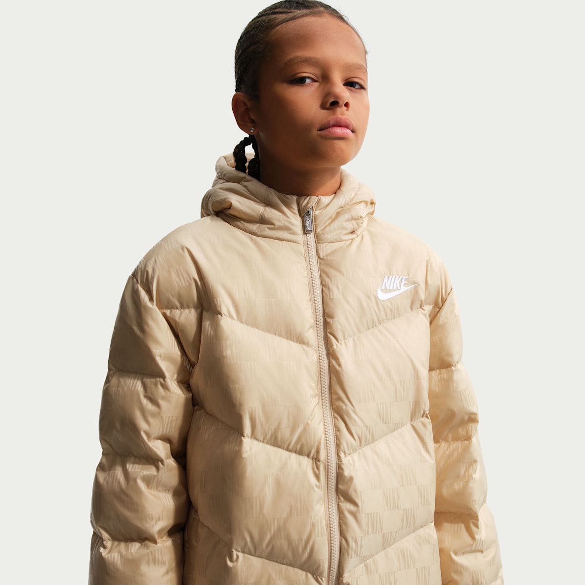 나이키 주니어 모노그램 패딩 재킷