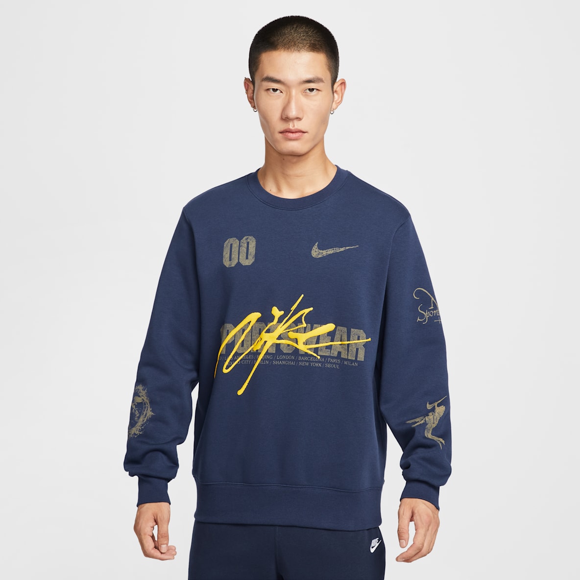 Nike Sportswear Club Nike Sportswear Club Fleece Crew-Neck Sweatshirt