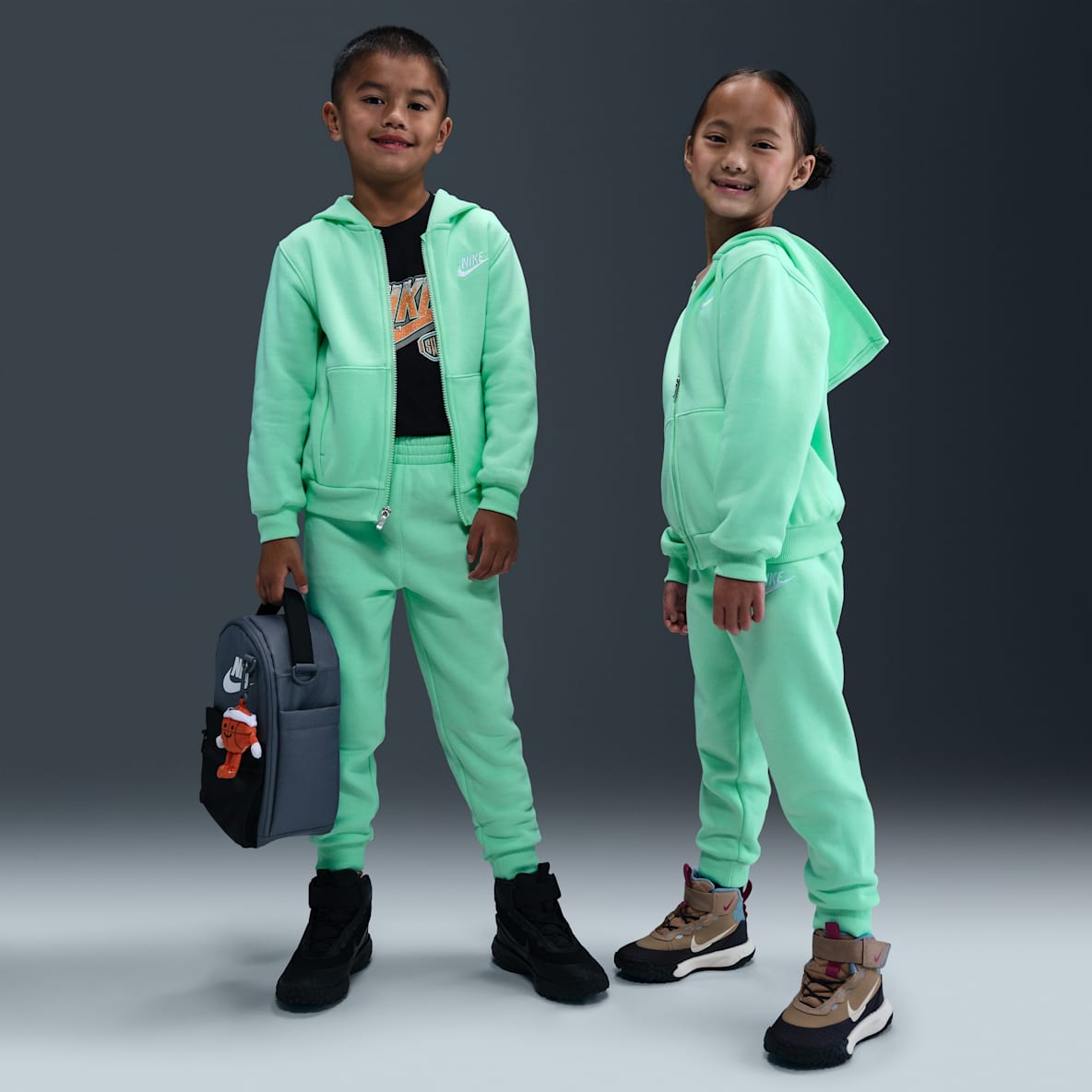 Nike Full-Zip Club Set Nike Full-Zip Club Set Little Kids 2-Piece Hoodie Set