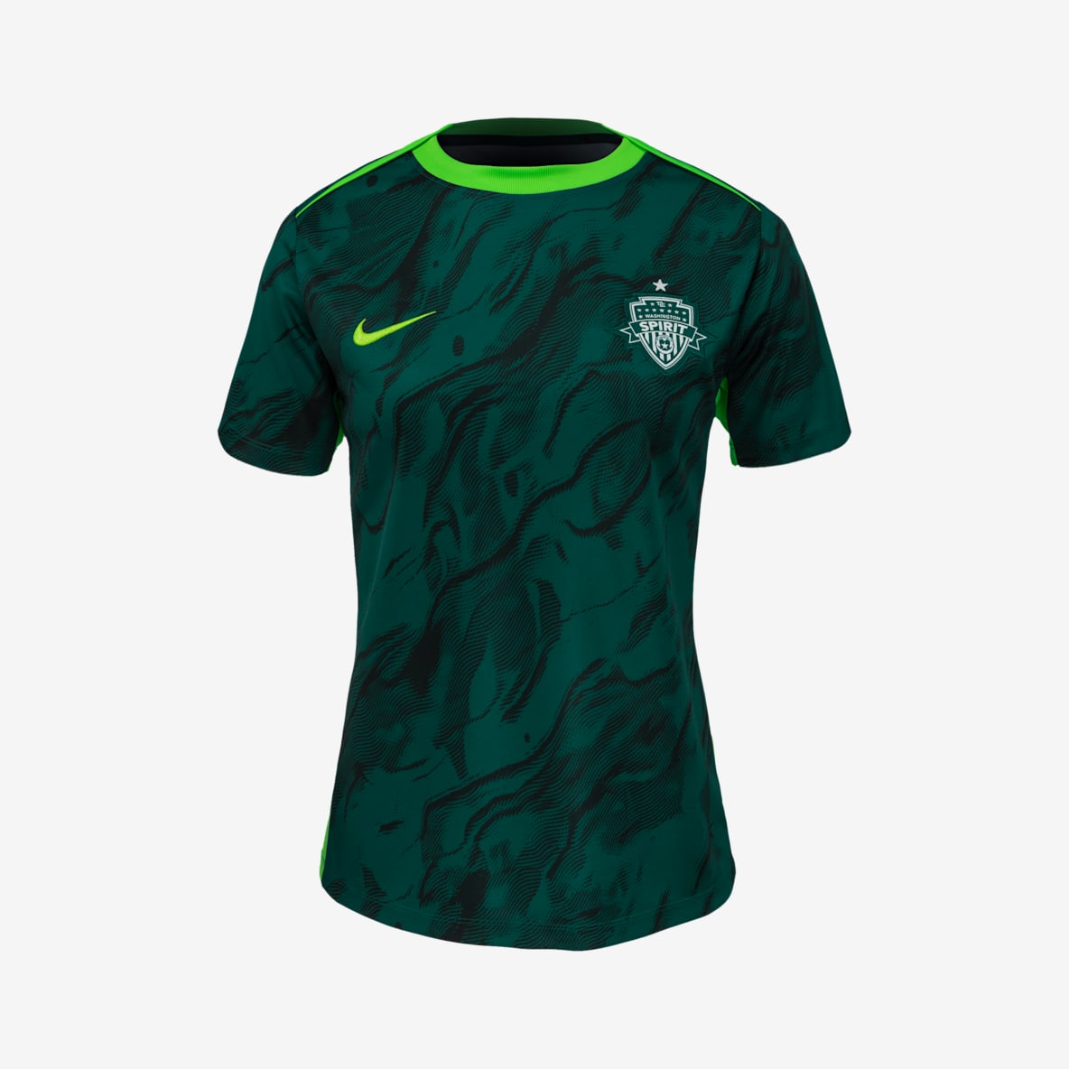 Washington Spirit 2025 Washington Spirit 2025 Women's Nike NWSL Short-Sleeve Pre-Match Top