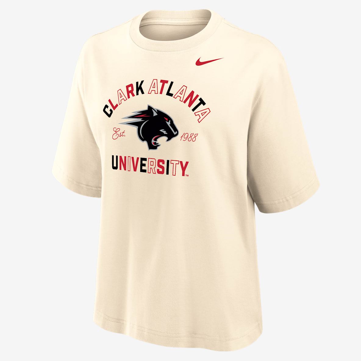 Nike College (Clark Atlanta University) Nike College (Clark Atlanta University) Women's Boxy Cotton T-Shirt