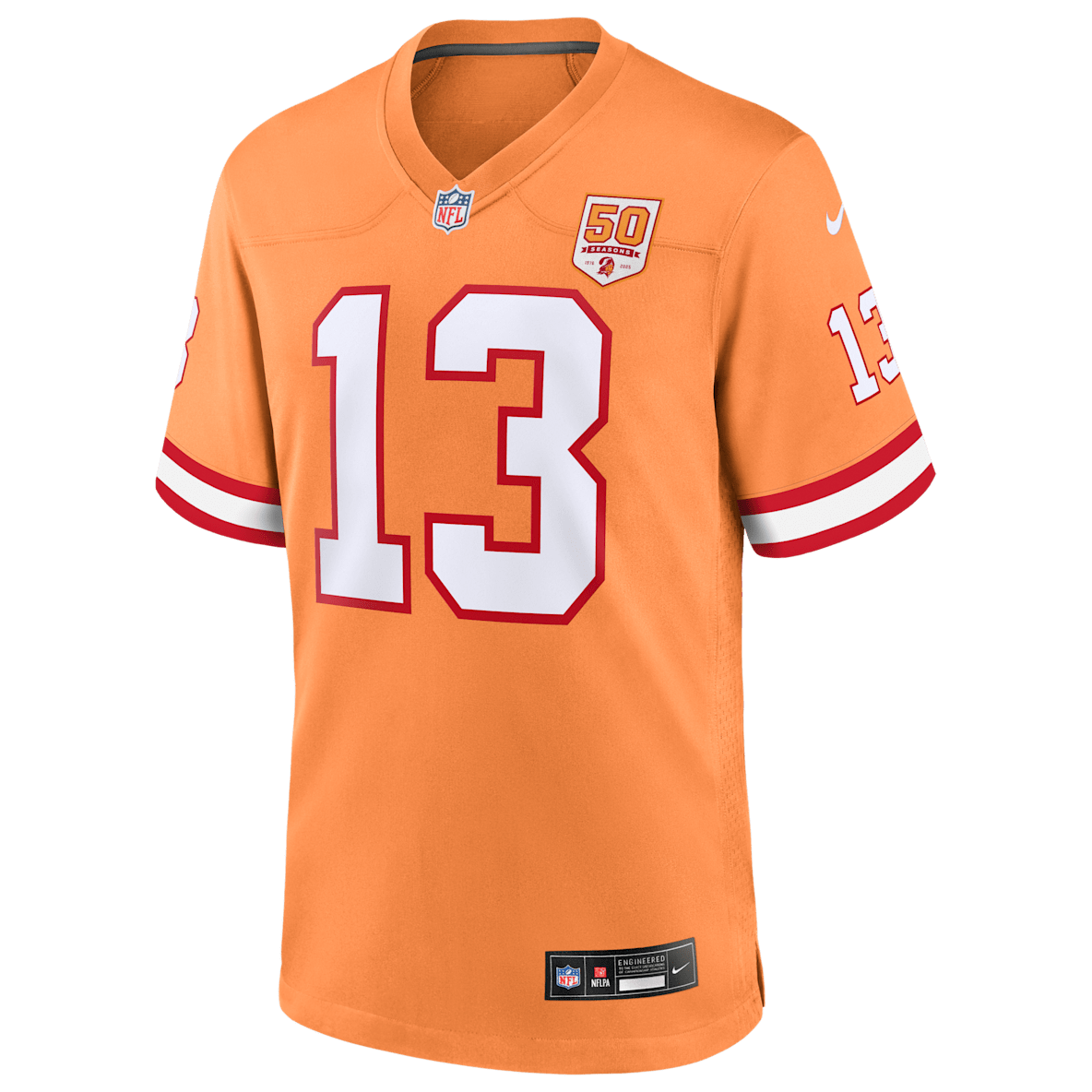 Mike Evans Tampa Bay Buccaneers 50th Anniversary Mike Evans Tampa Bay Buccaneers 50th Anniversary Men's Nike NFL Game Jersey