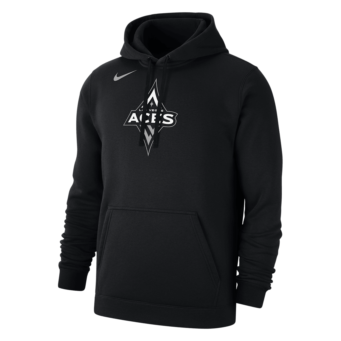Las Vegas Aces Club Las Vegas Aces Club Sudadera con gorro sin cierre Nike de tejido fleece de la WNBA para hombre