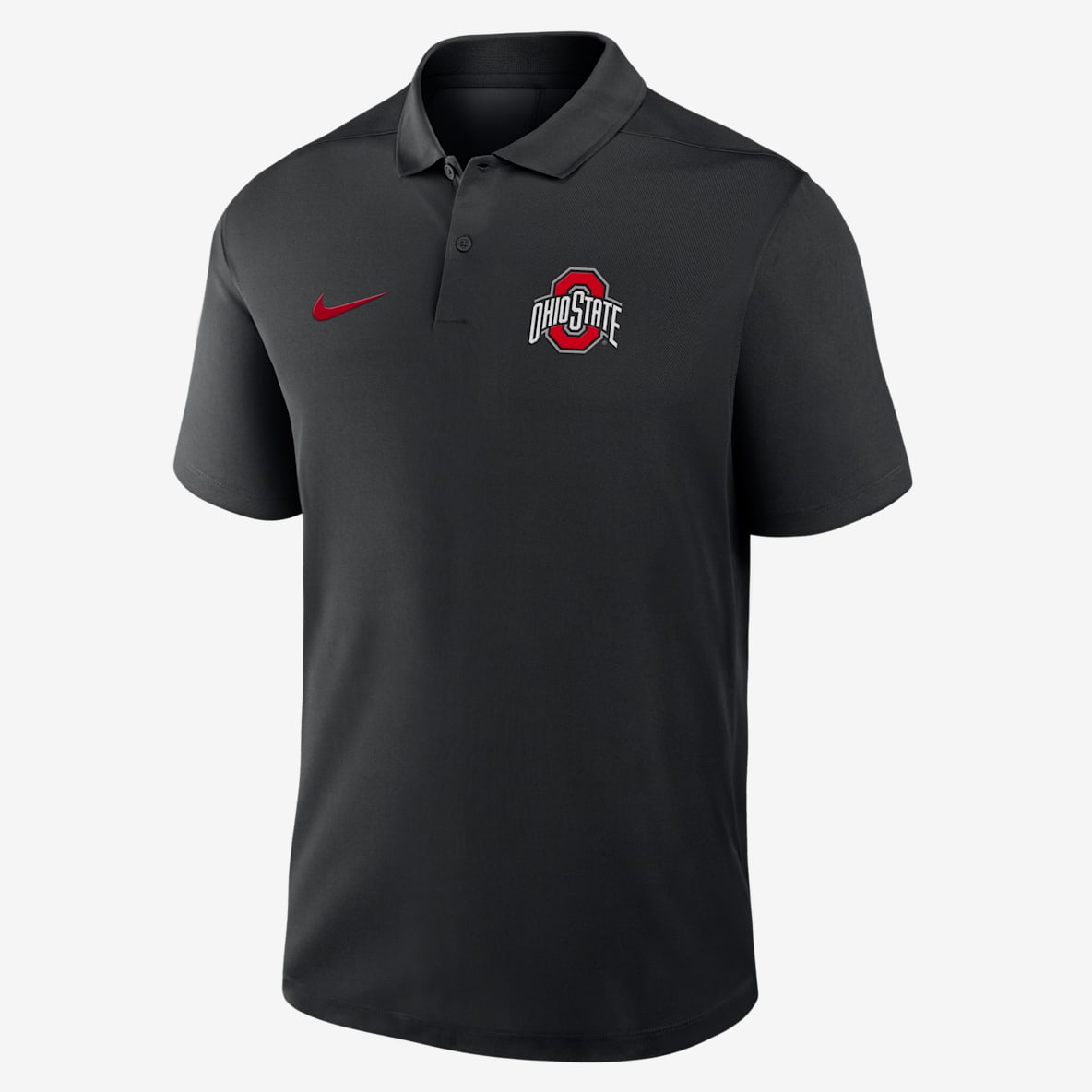 Ohio State Primetime Victory Primary Logo Ohio State Primetime Victory Primary Logo Men's Nike Dri-FIT College Polo