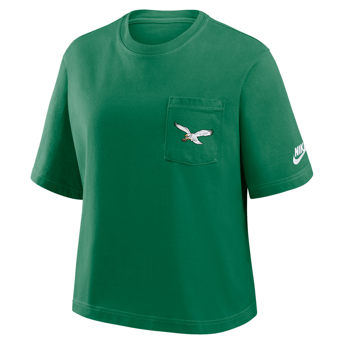 Philadelphia Eagles Rewind Pocket Boxy Philadelphia Eagles Rewind Pocket Boxy Women's Nike NFL T-Shirt