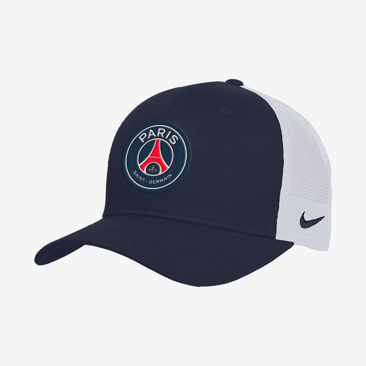 Paris Saint-Germain Rise Gorra de rejilla de fútbol Nike ajustable con estructura