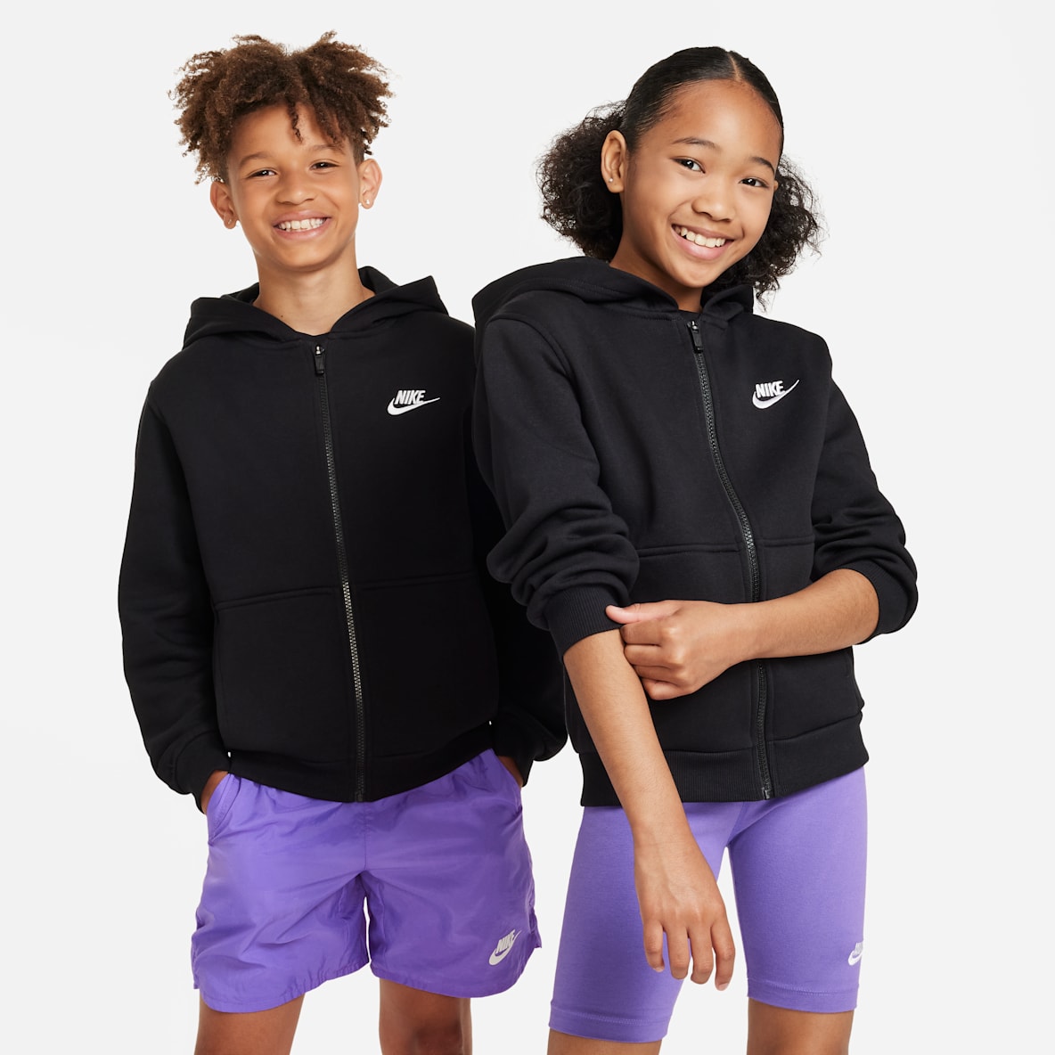 Nike Sportswear Club Fleece Nike Sportswear Club Fleece Felpa con cappuccio e zip a tutta lunghezza – Ragazzo/a