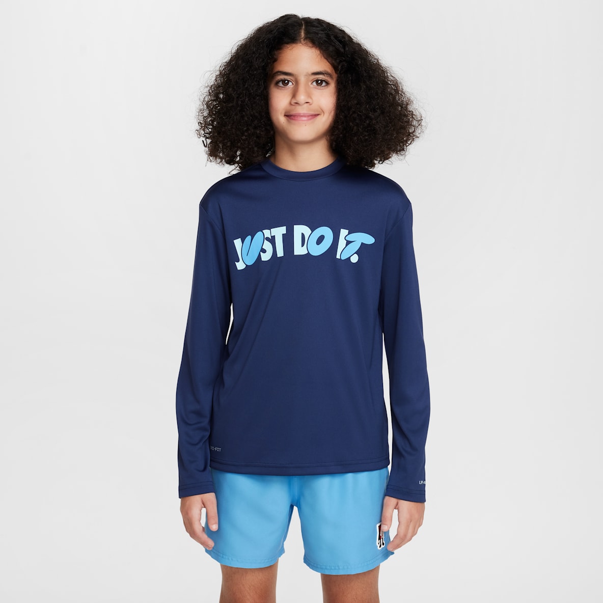 Nike Swim Hydroguard Nike Swim Hydroguard Playera de manga larga Dri-FIT para niño talla grande