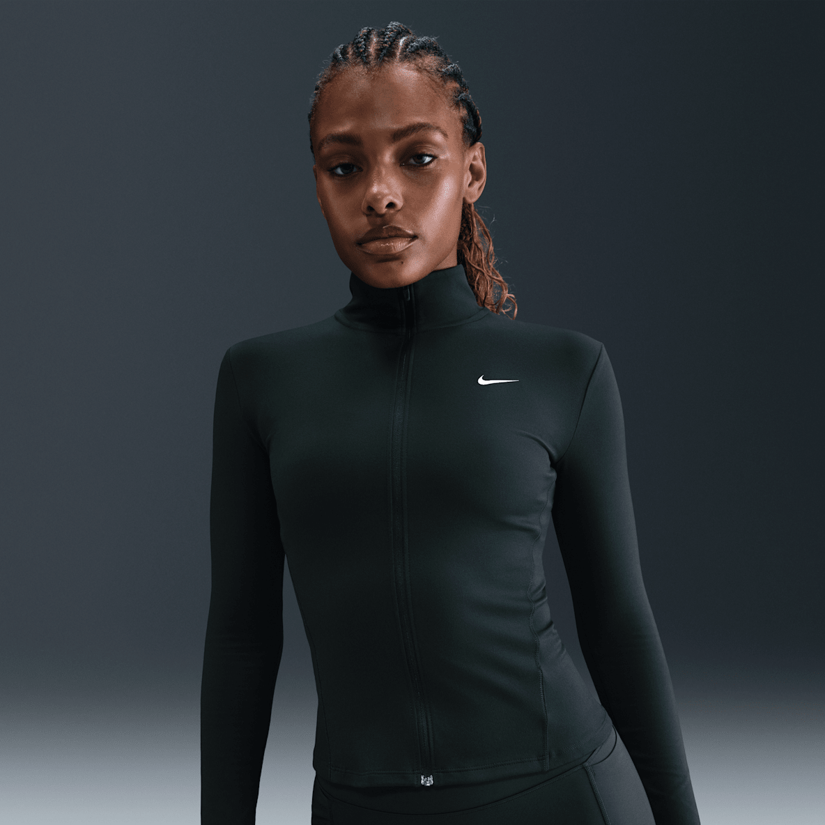 Nike One Fitted Nike One Fitted Women's Dri-FIT Full-Zip Jacket