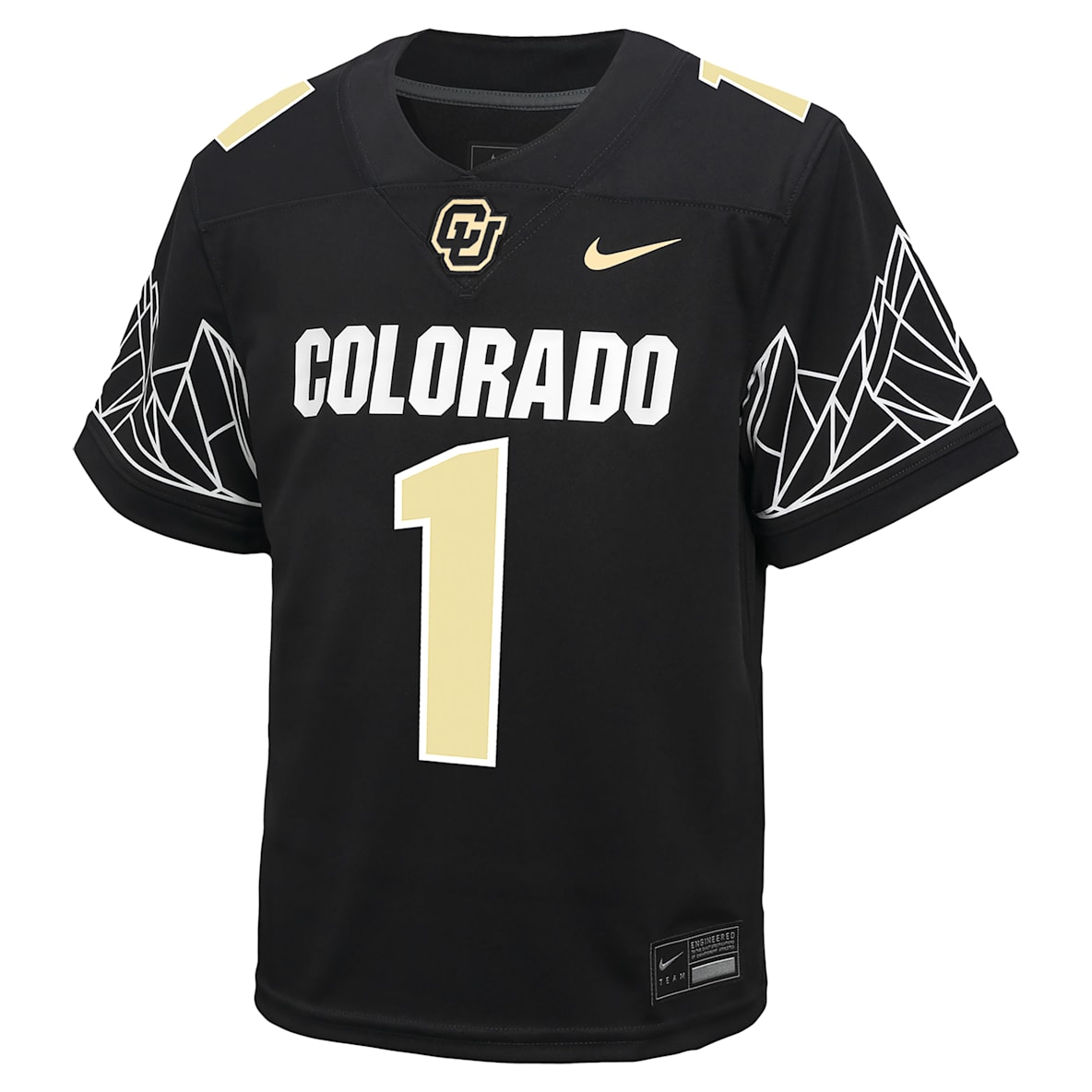 Colorado Jersey de fútbol americano universitario Nike Replica para niños talla grande