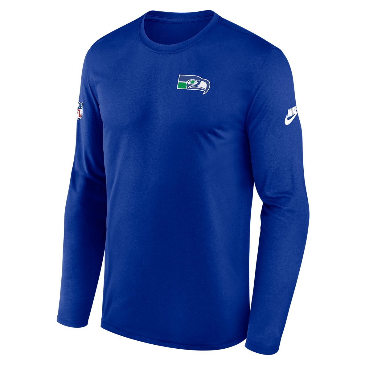 Seattle Seahawks Alt Legend Small Logo Seattle Seahawks Alt Legend Small Logo Men's Nike Dri-FIT NFL Long-Sleeve T-Shirt