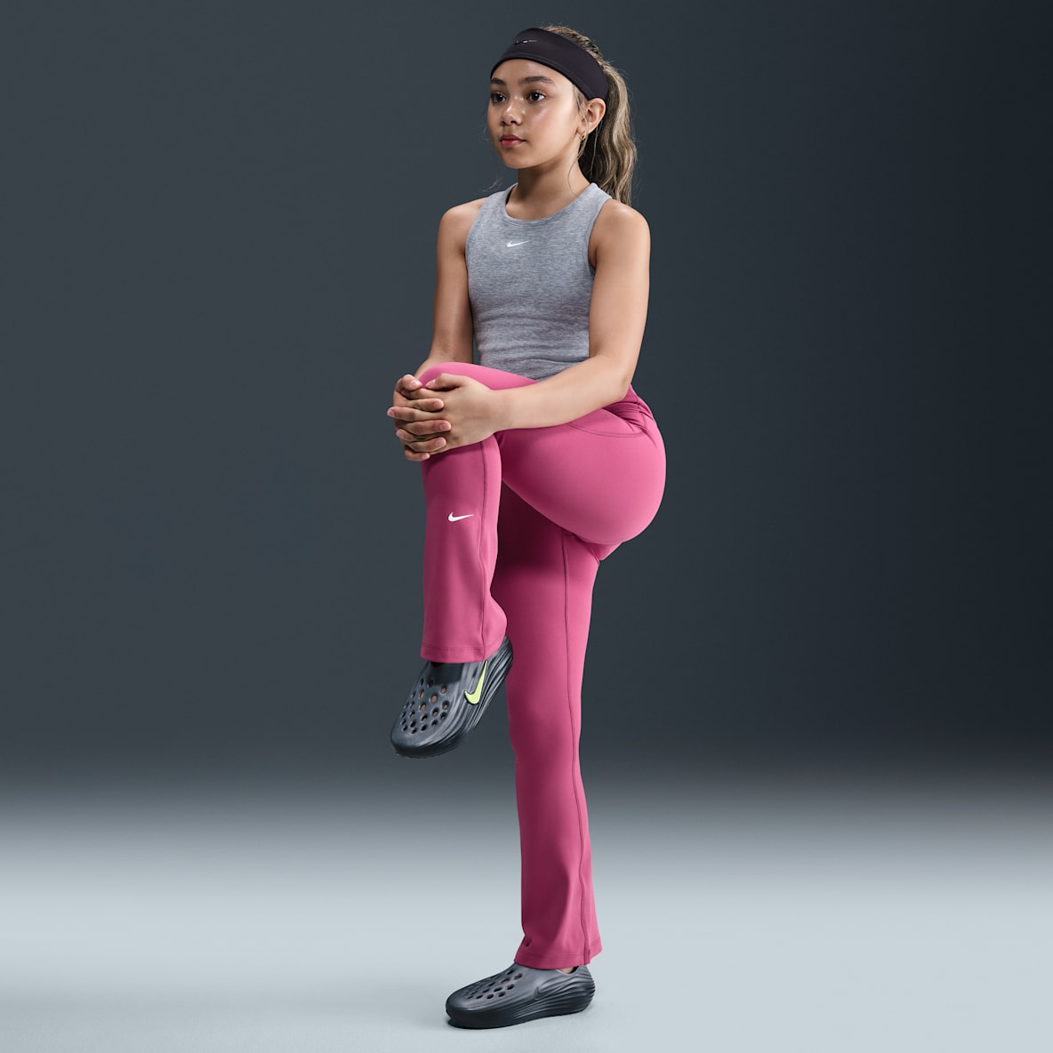Nike One Nike One Leggings Dri-FIT acampanados para niña