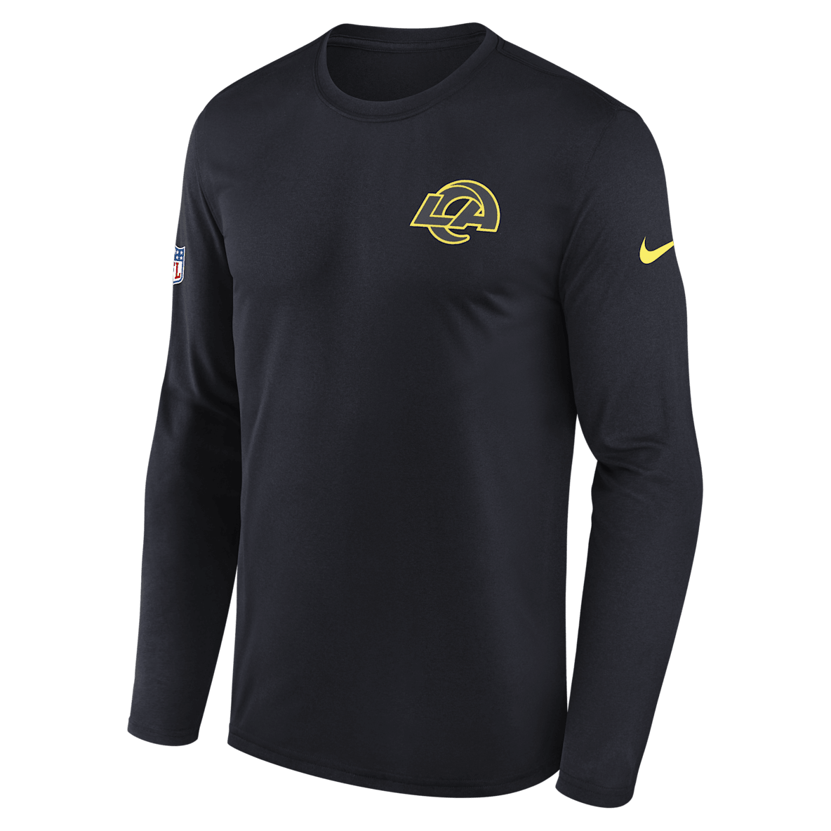 Los Angeles Rams Rivalries Collection Sideline Legend Small Logo Los Angeles Rams Rivalries Collection Sideline Legend Small Logo Men's Nike Dri-FIT NFL Long-Sleeve T-Shirt