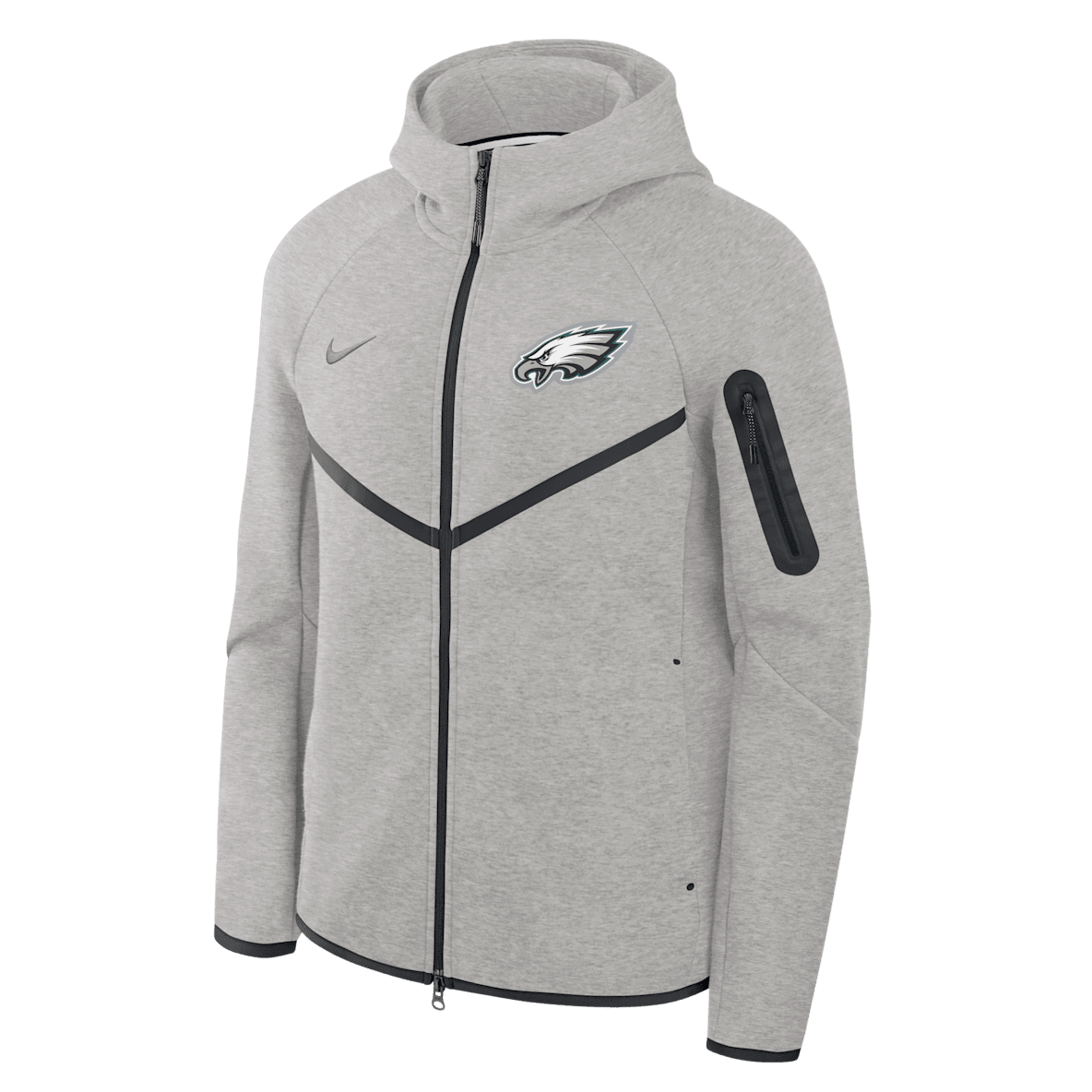 Philadelphia Eagles Tech Fleece Windrunner Philadelphia Eagles Tech Fleece Windrunner Men's Nike NFL Full-Zip Hooded Jacket